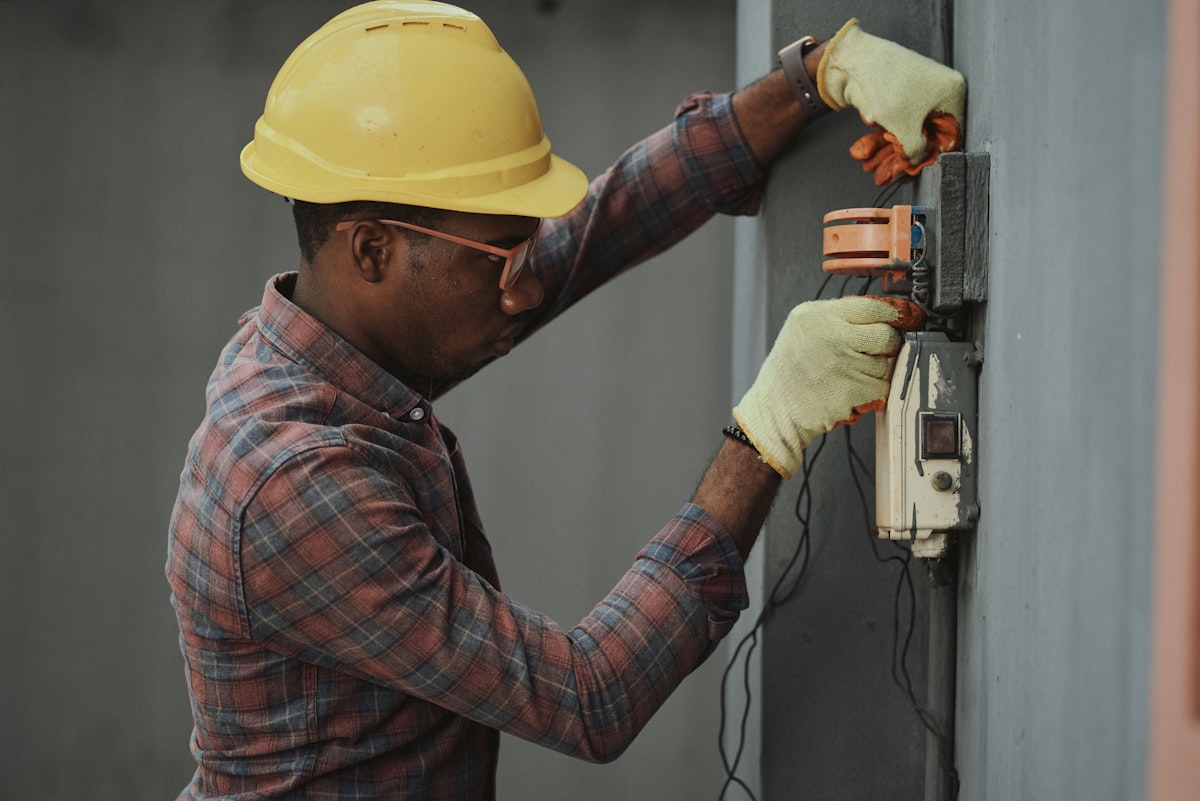 HVAC unit installation